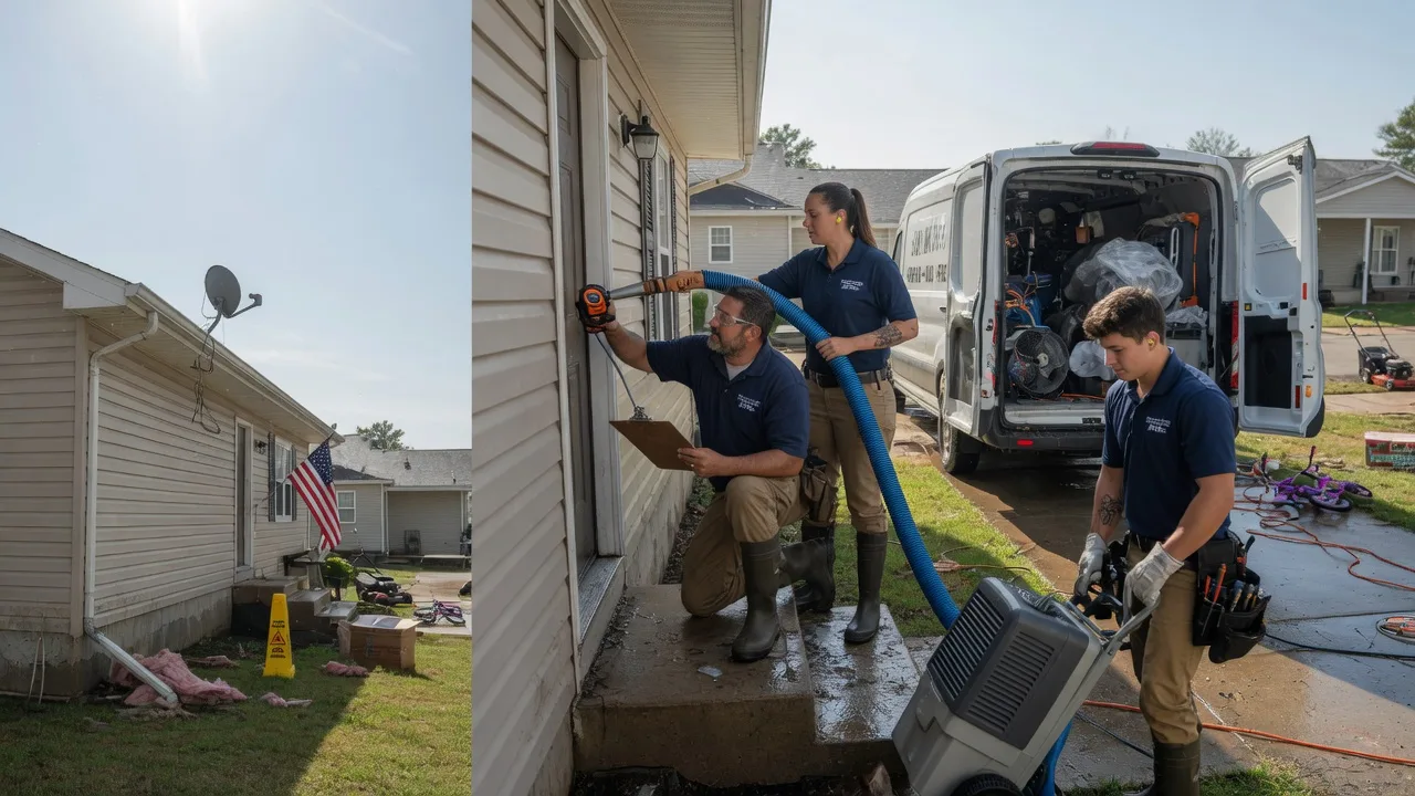 Ceiling Water Damage Restoration in Newton Falls, NY near me
